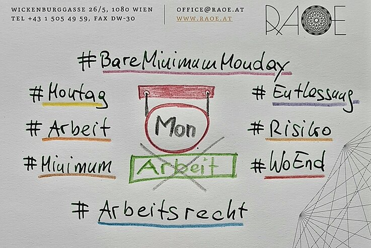 #BareMinimumMonday Rechtsanwalt Arbeitsrecht Entlassung